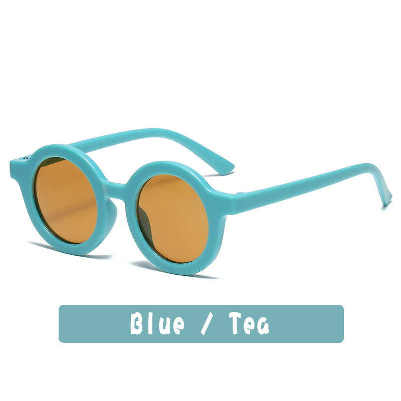 Wholesale Round Frame Children's PC Sunglasses